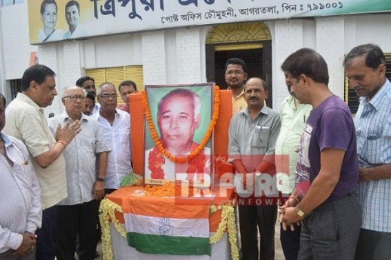 Congress remembers Tripura's first CM Lt Sachindra Lal Singh